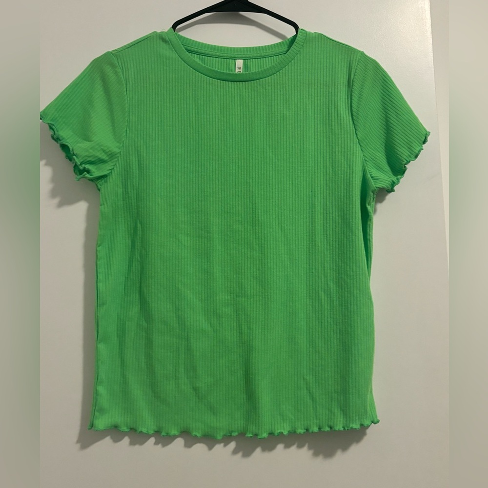 Defacto Green Tee